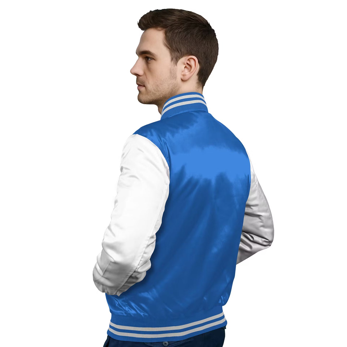 White-Satin Sleeves & Satin Body