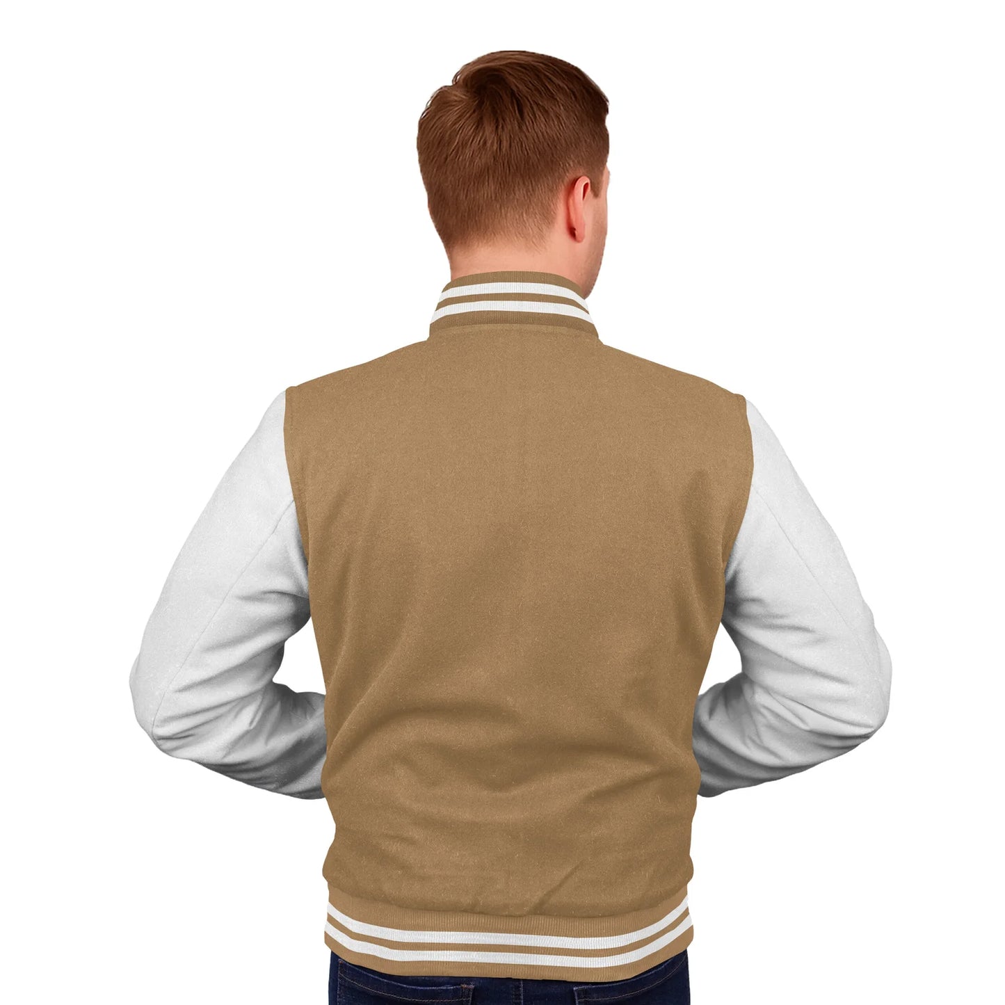 White-Wool Sleeves & Wool Body