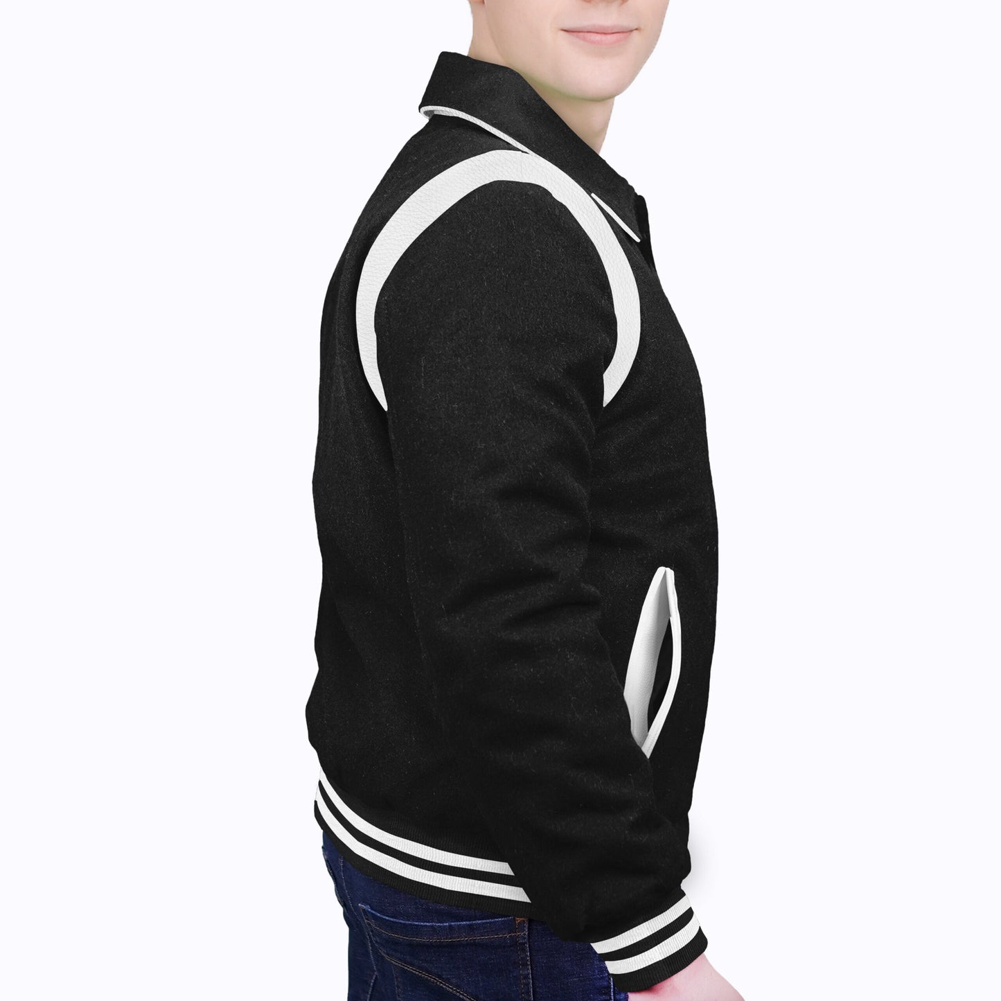 Black-Wool Sleeves & Wool Body (Retro)