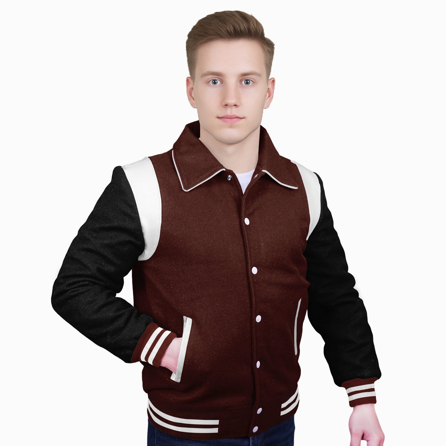 Black-Wool Sleeves & Wool Body (Retro)