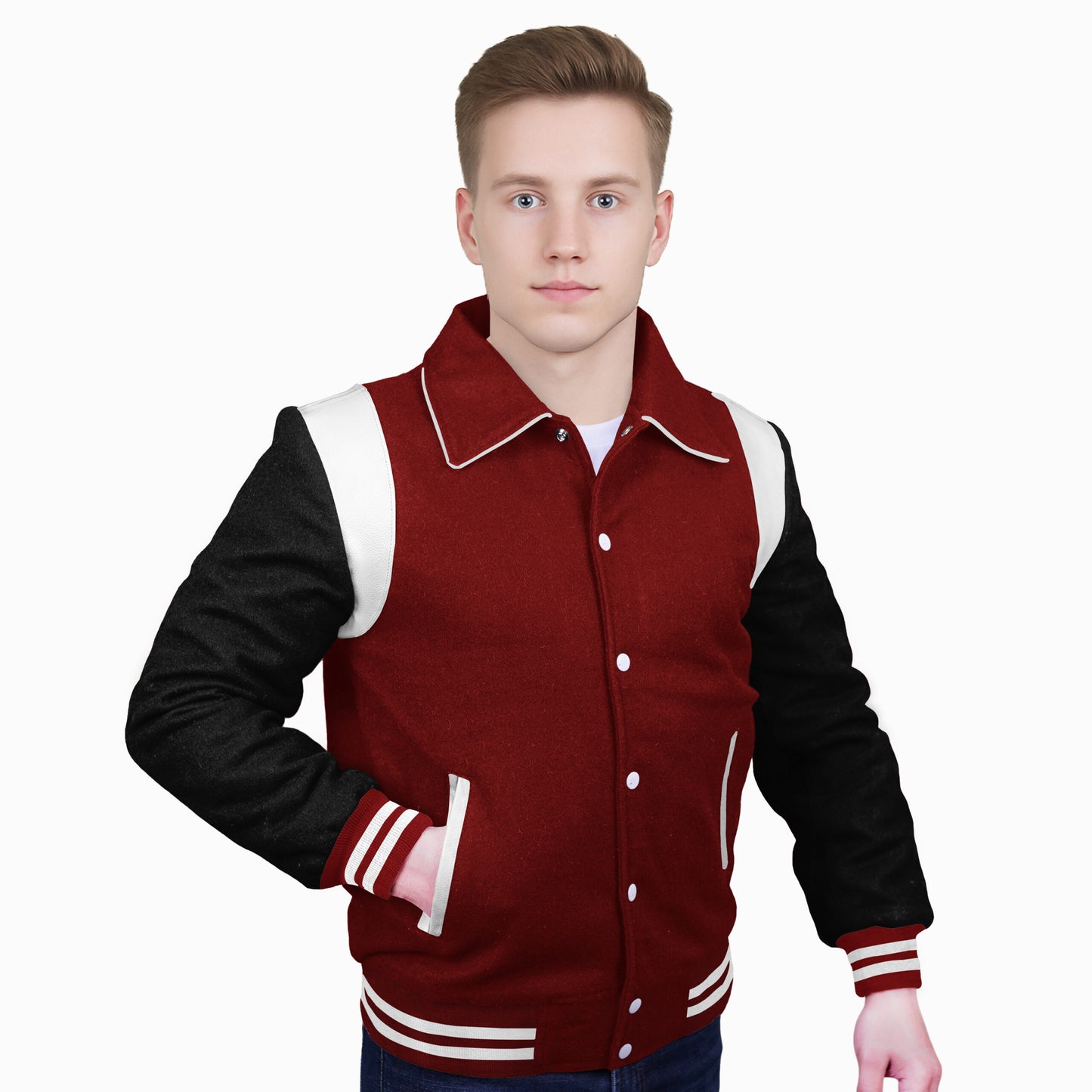 Black-Wool Sleeves & Wool Body (Retro)