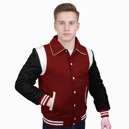 Black-Wool Sleeves & Wool Body (Retro)