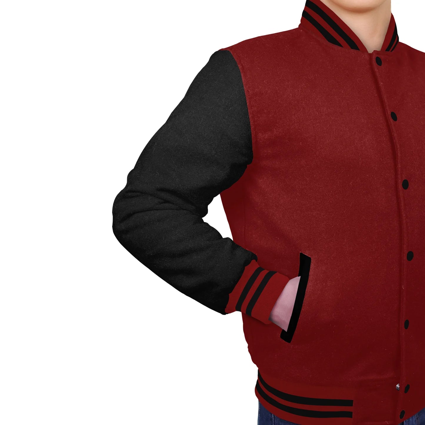 Black-Wool Sleeves & Wool Body