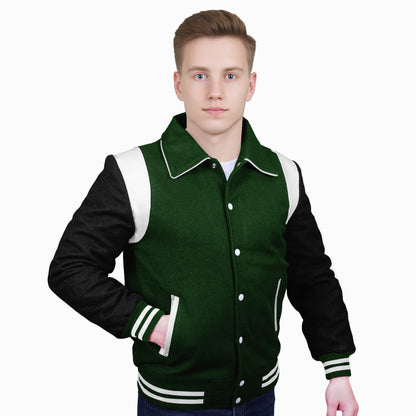 Black-Wool Sleeves & Wool Body (Retro)