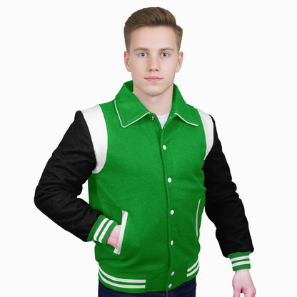 Black-Wool Sleeves & Wool Body (Retro)