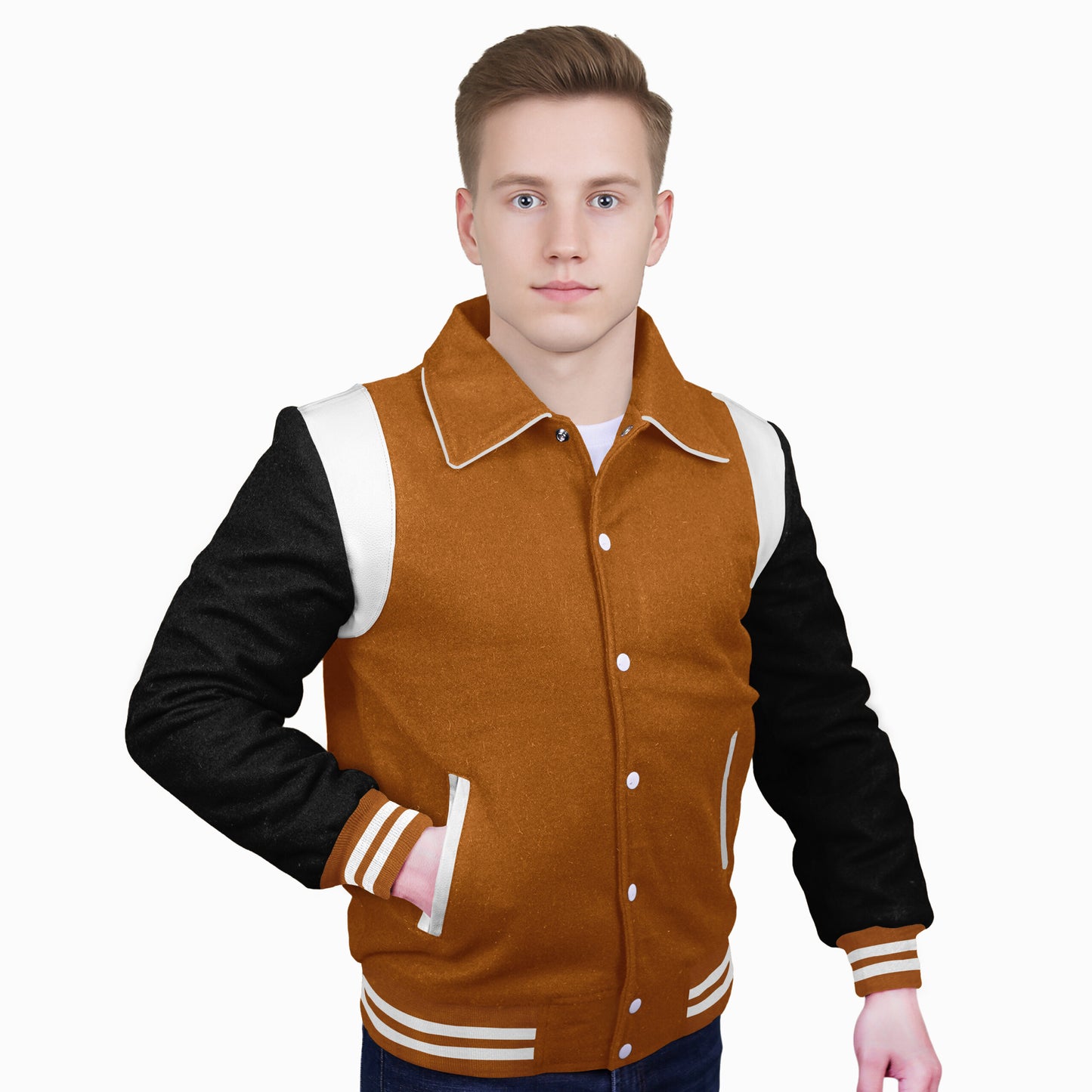 Black-Wool Sleeves & Wool Body (Retro)