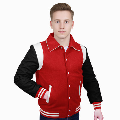 Black-Wool Sleeves & Wool Body (Retro)