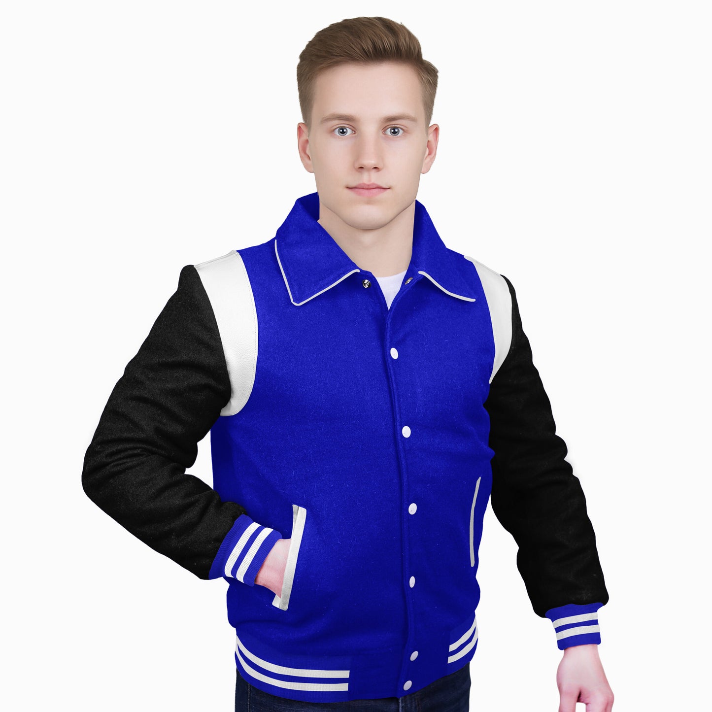 Black-Wool Sleeves & Wool Body (Retro)