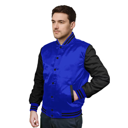 Black-Satin Sleeves & Satin Body