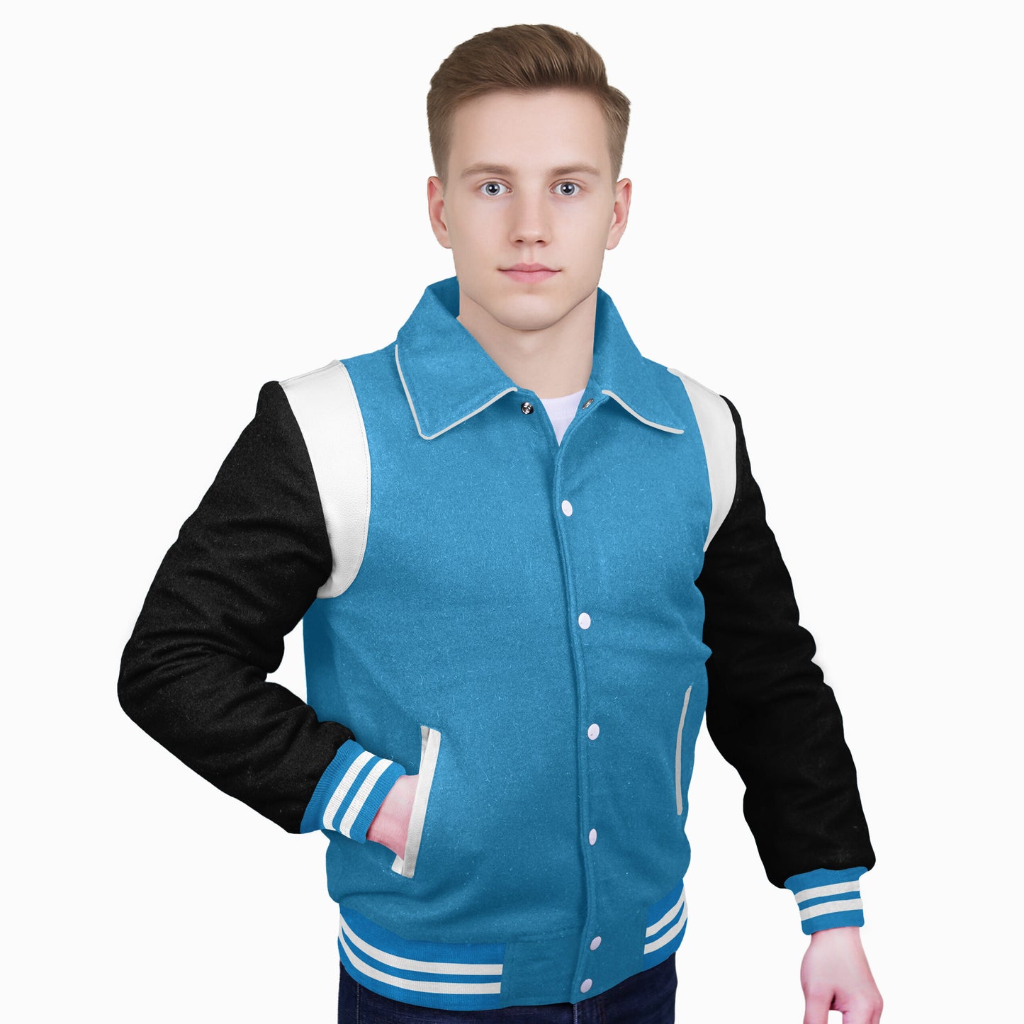 Black-Wool Sleeves & Wool Body (Retro)