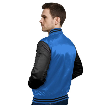 Black-Satin Sleeves & Satin Body