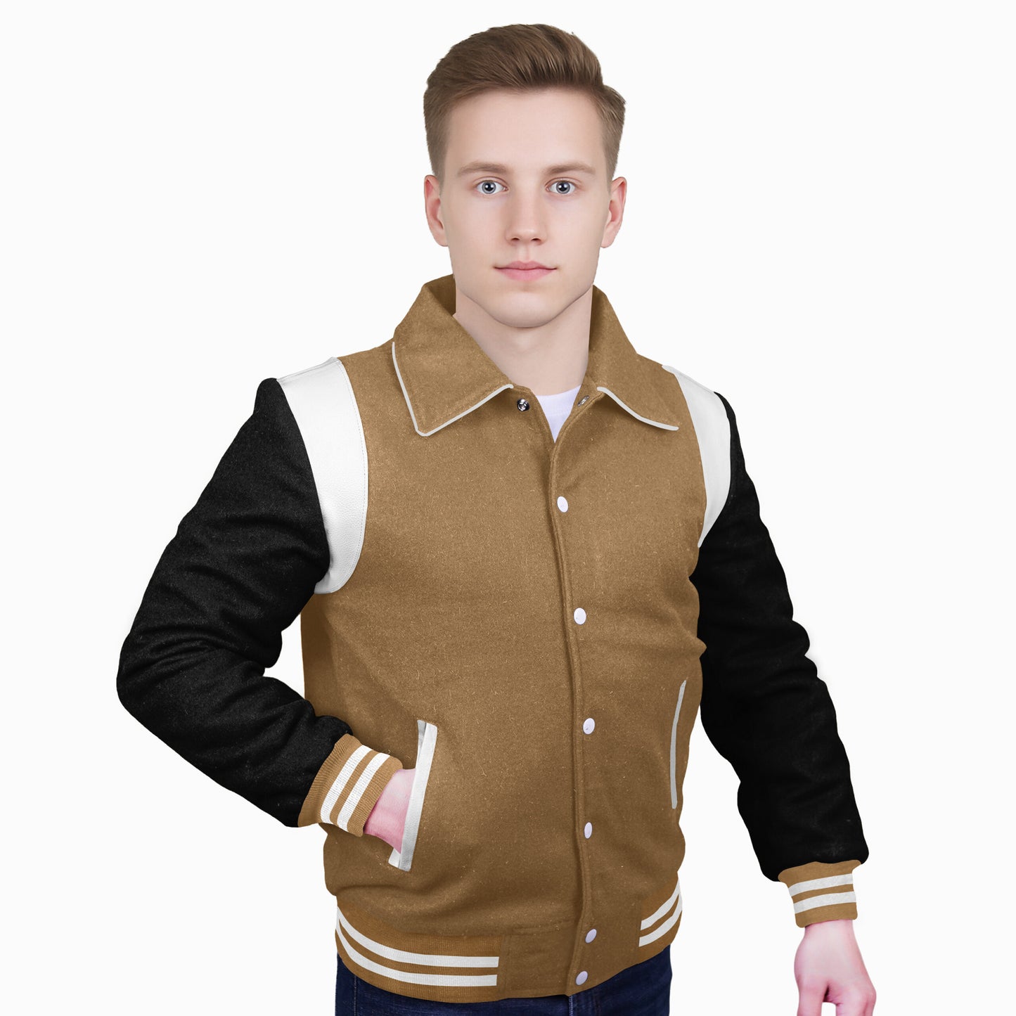 Black-Wool Sleeves & Wool Body (Retro)