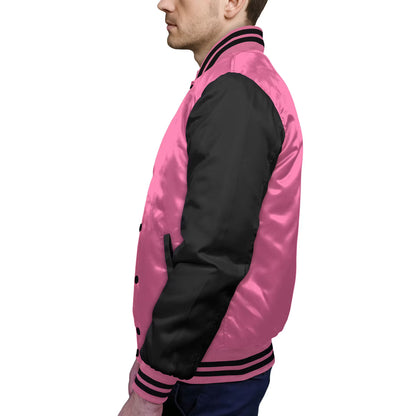 Black-Satin Sleeves & Satin Body