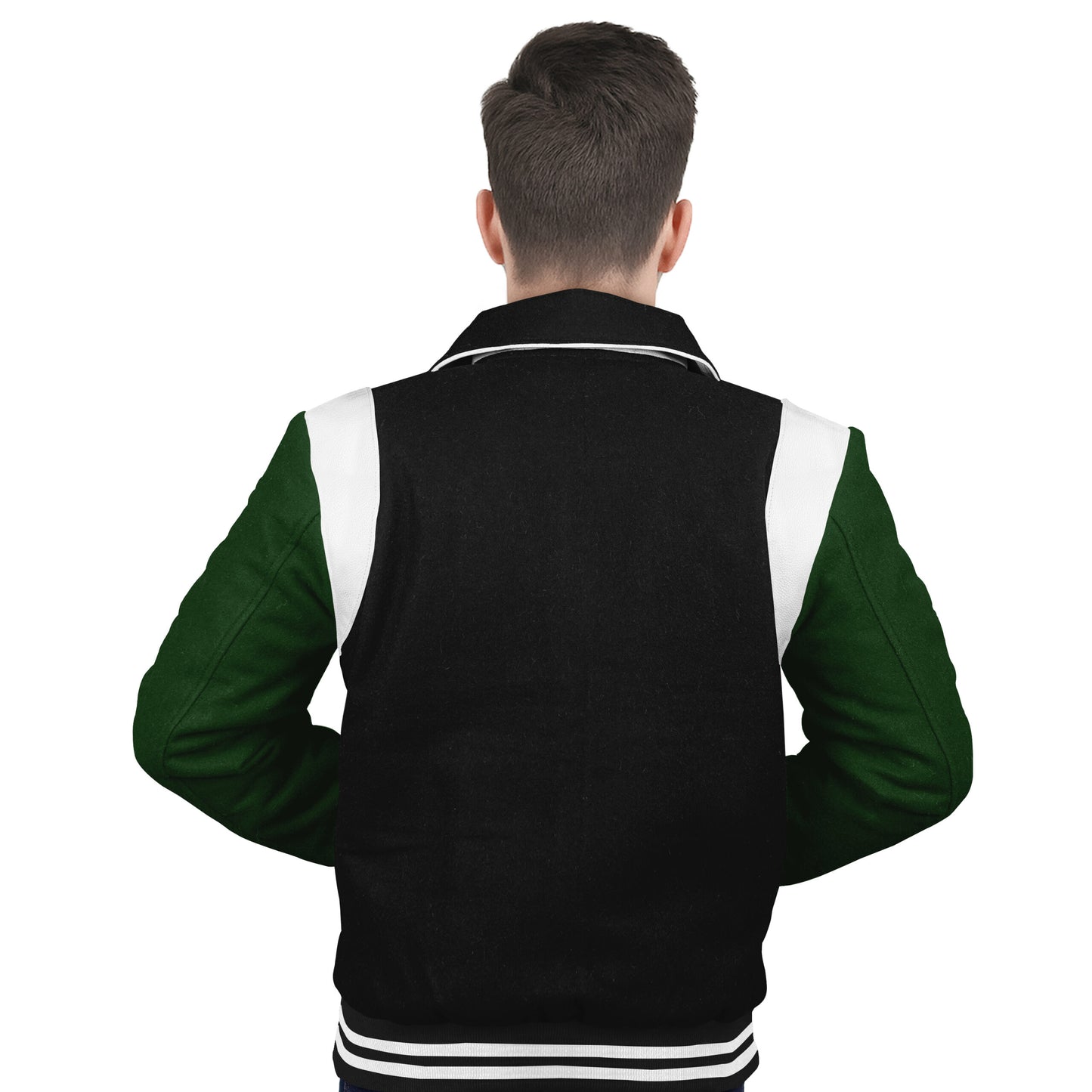 Forest Green-Wool Sleeves & Wool Body (Retro)