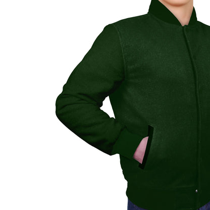 Forest Green-Wool Sleeves & Wool Body