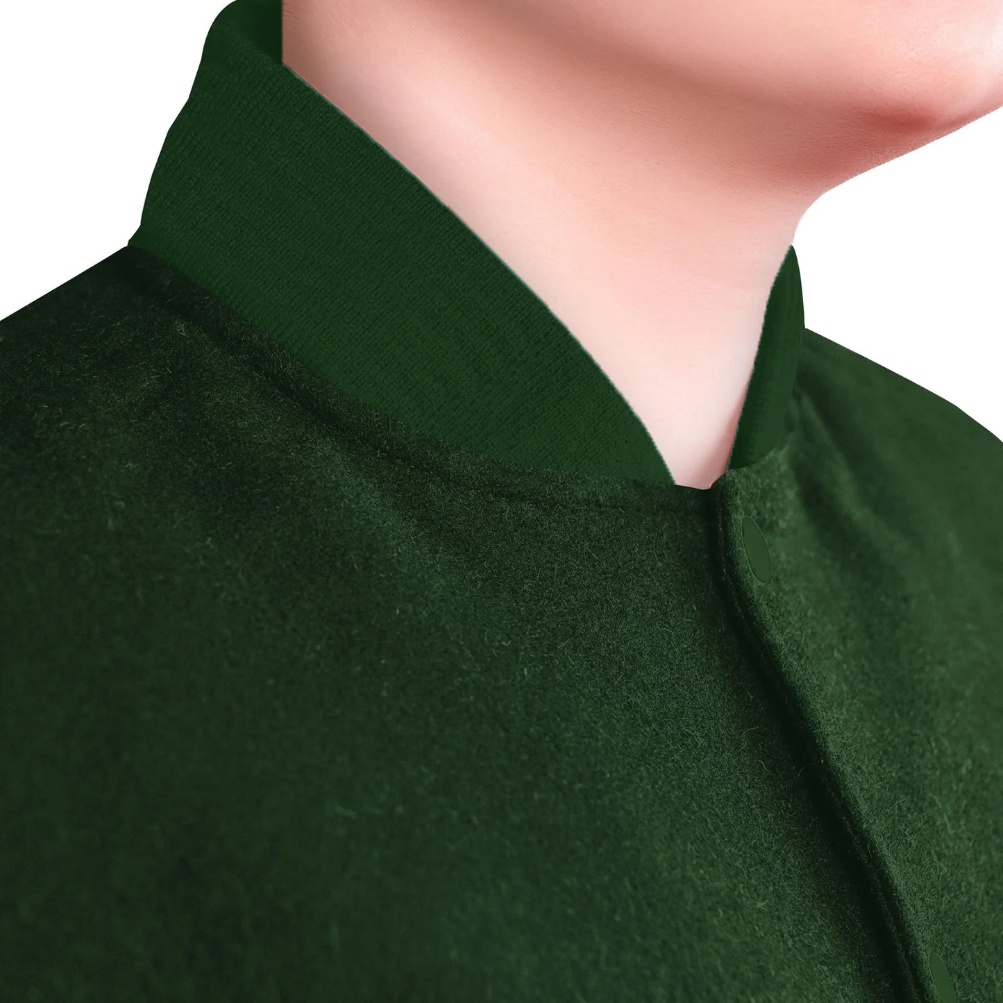 Forest Green-Wool Sleeves & Wool Body