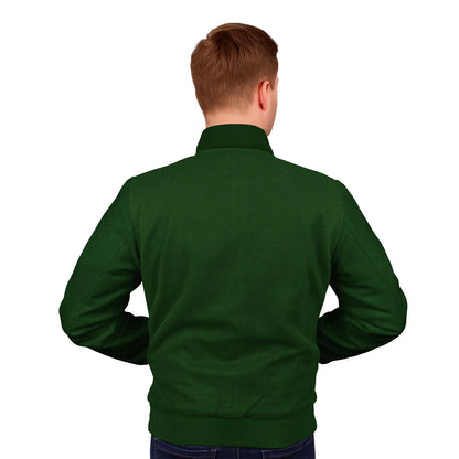 Forest Green-Wool Sleeves & Wool Body