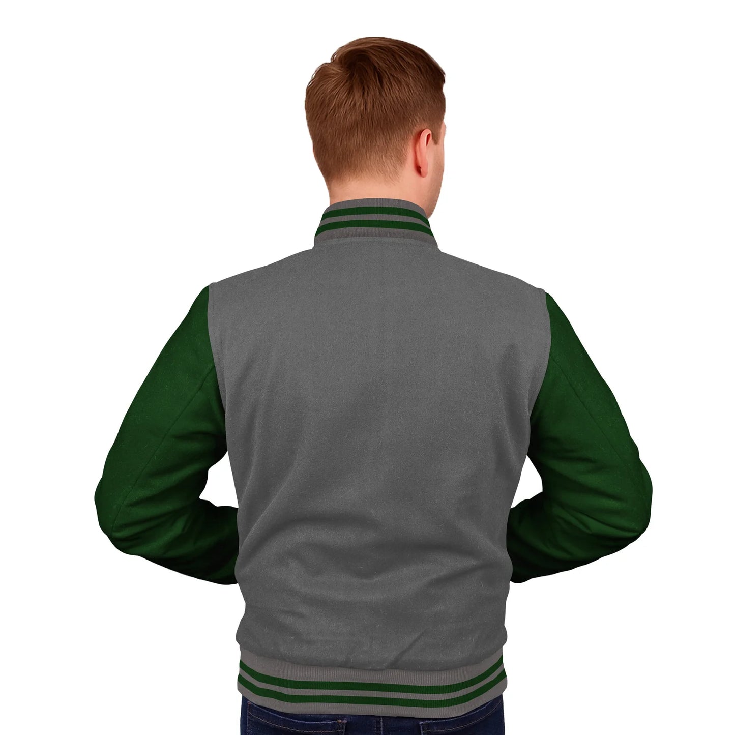 Forest Green-Wool Sleeves & Wool Body