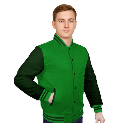 Forest Green-Wool Sleeves & Wool Body