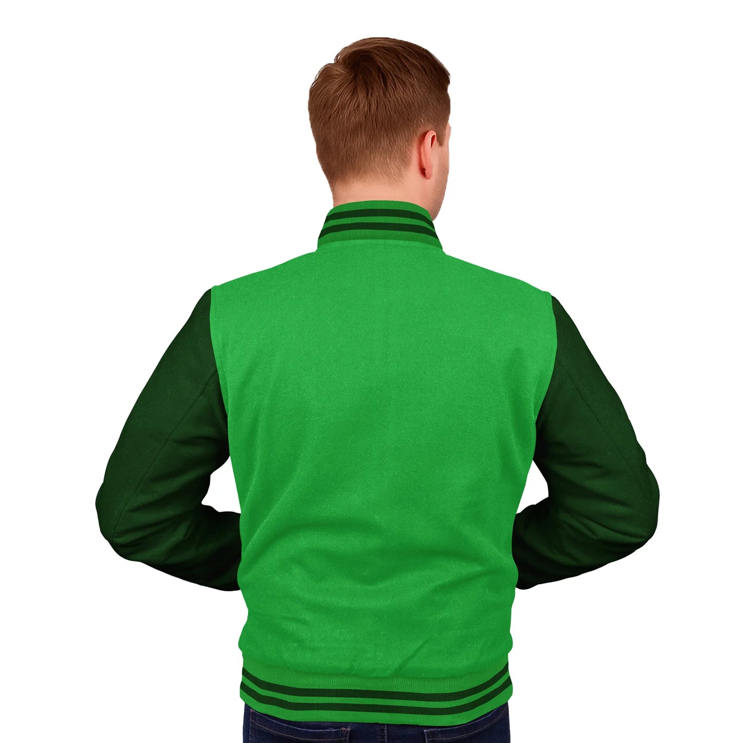 Forest Green-Wool Sleeves & Wool Body