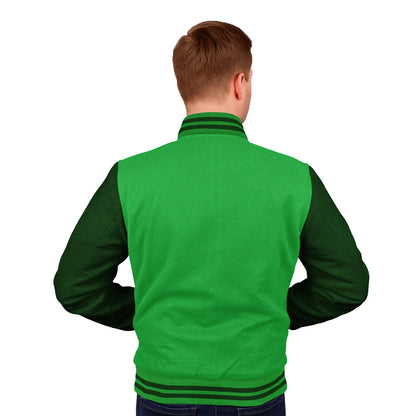 Forest Green-Wool Sleeves & Wool Body