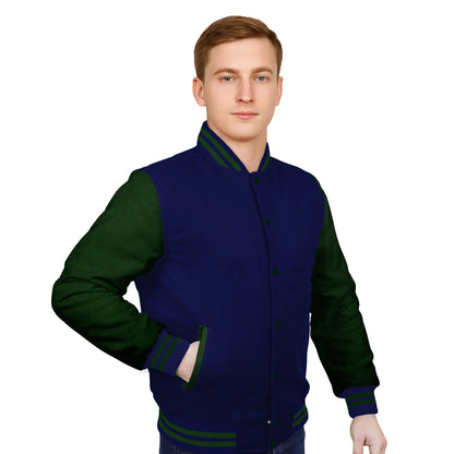Forest Green-Wool Sleeves & Wool Body