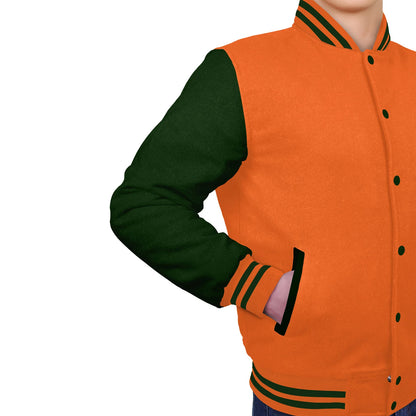 Forest Green-Wool Sleeves & Wool Body