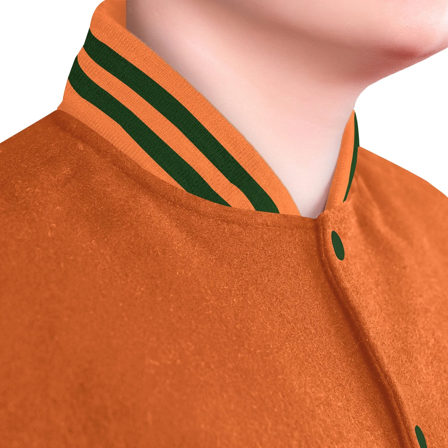 Forest Green-Wool Sleeves & Wool Body