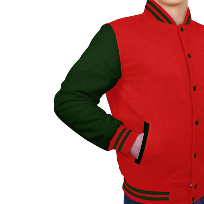 Forest Green-Wool Sleeves & Wool Body