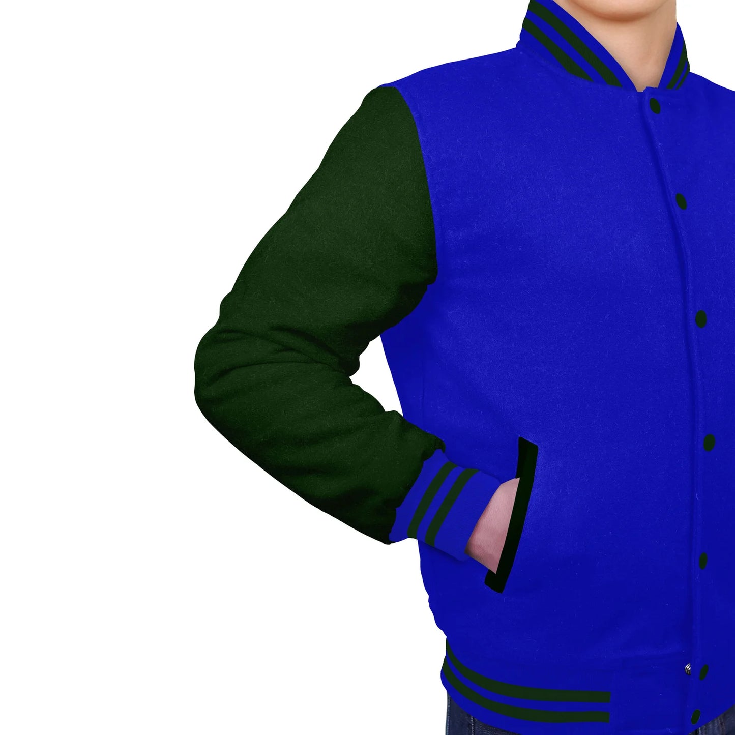 Forest Green-Wool Sleeves & Wool Body