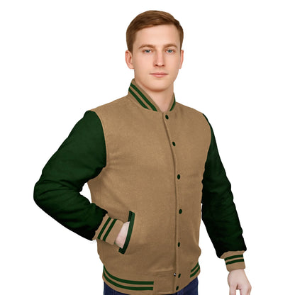 Forest Green-Wool Sleeves & Wool Body