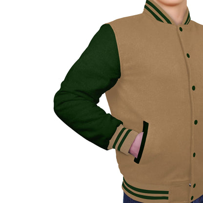 Forest Green-Wool Sleeves & Wool Body