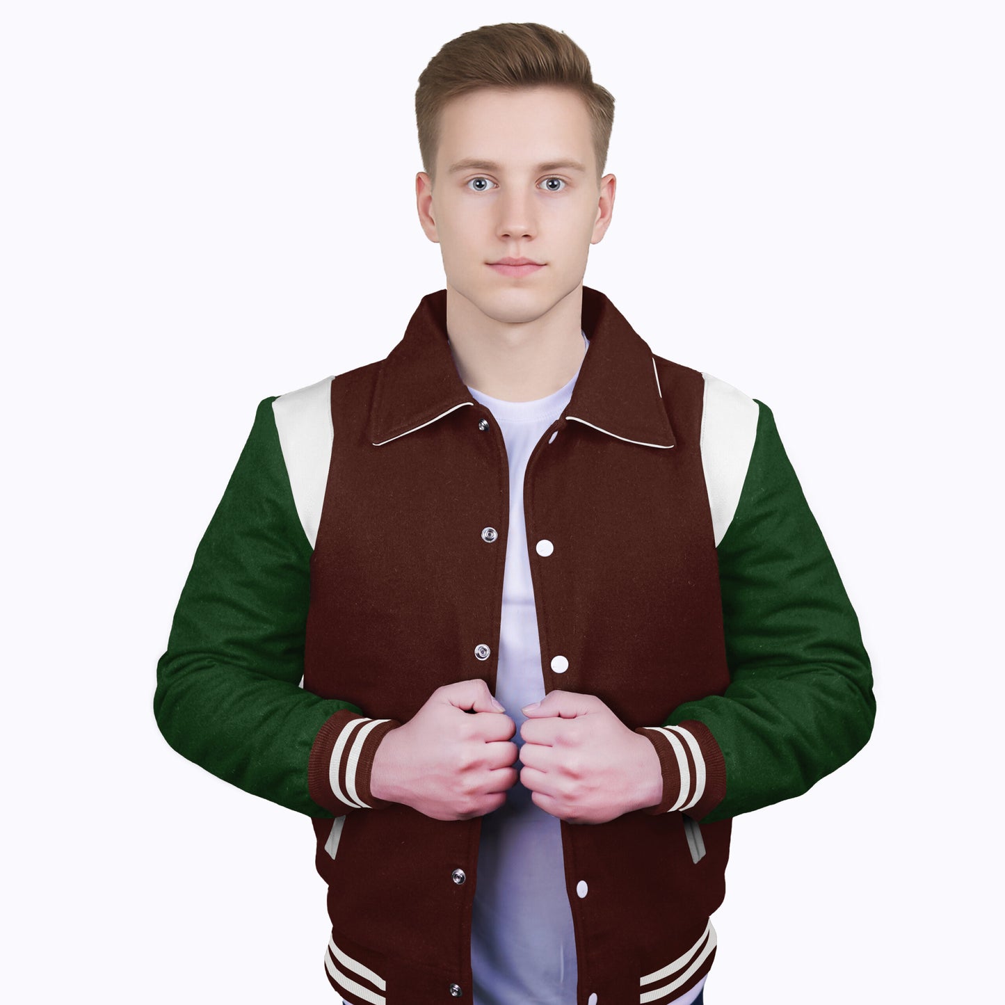 Forest Green-Wool Sleeves & Wool Body (Retro)