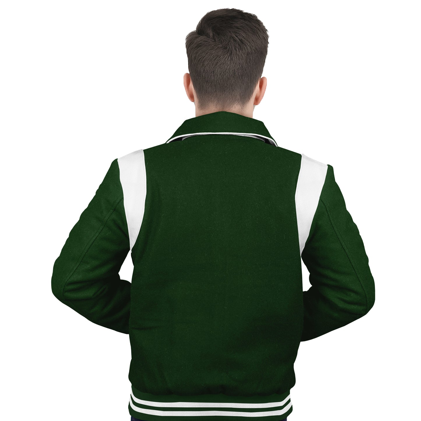 Forest Green-Wool Sleeves & Wool Body (Retro)