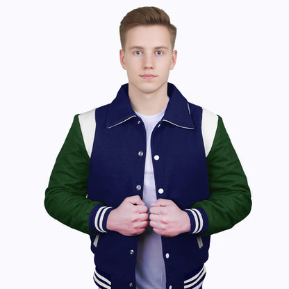 Forest Green-Wool Sleeves & Wool Body (Retro)