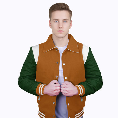 Forest Green-Wool Sleeves & Wool Body (Retro)