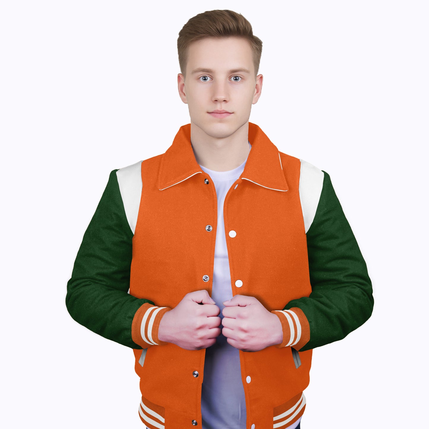 Forest Green-Wool Sleeves & Wool Body (Retro)