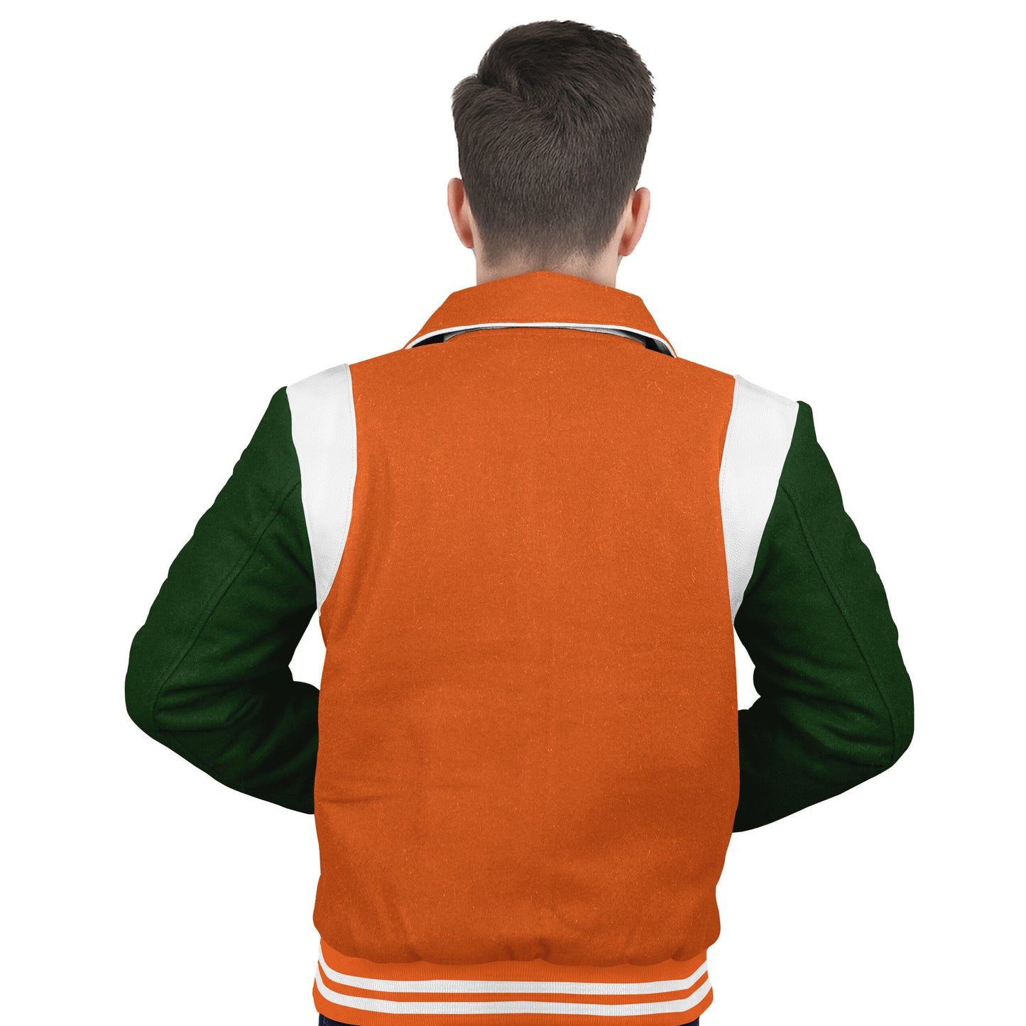 Forest Green-Wool Sleeves & Wool Body (Retro)