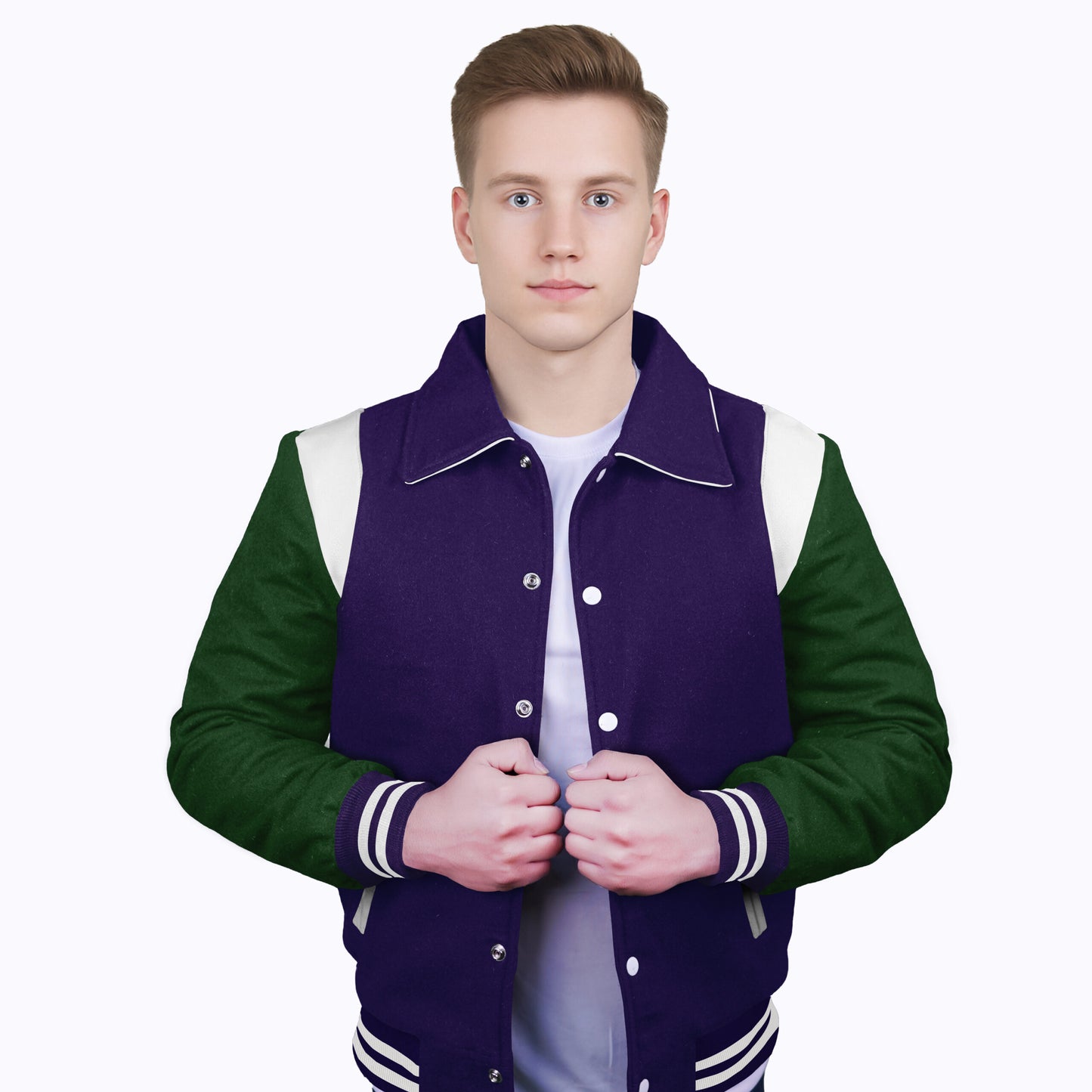 Forest Green-Wool Sleeves & Wool Body (Retro)