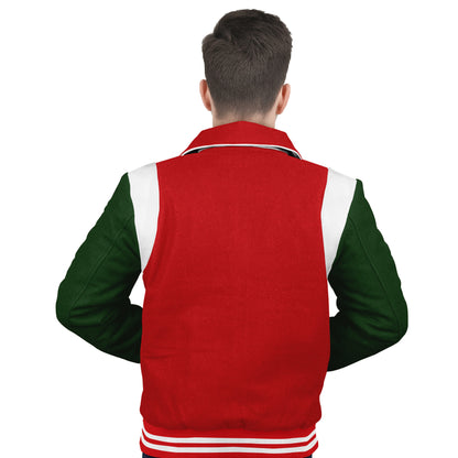 Forest Green-Wool Sleeves & Wool Body (Retro)