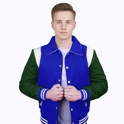 Forest Green-Wool Sleeves & Wool Body (Retro)