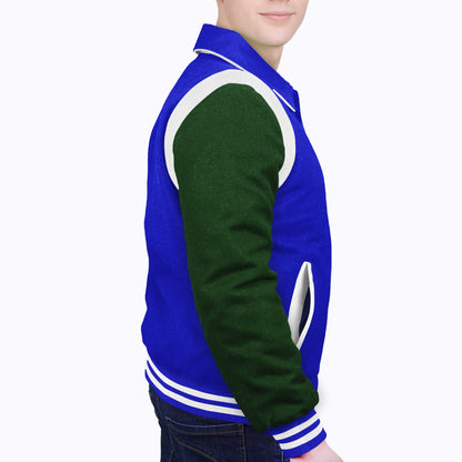 Forest Green-Wool Sleeves & Wool Body (Retro)