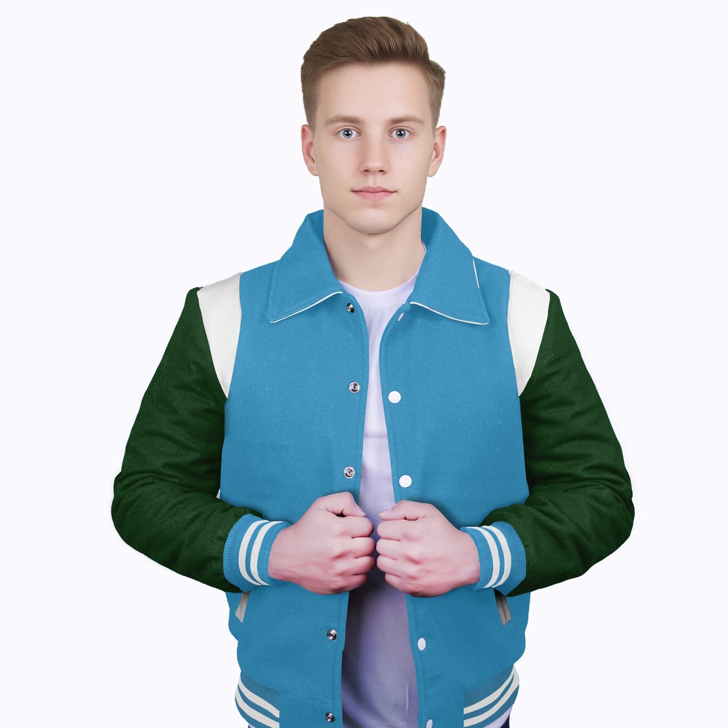 Forest Green-Wool Sleeves & Wool Body (Retro)