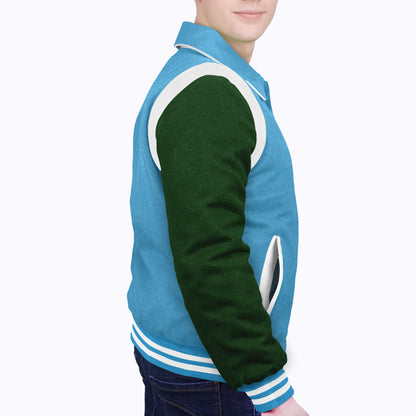 Forest Green-Wool Sleeves & Wool Body (Retro)