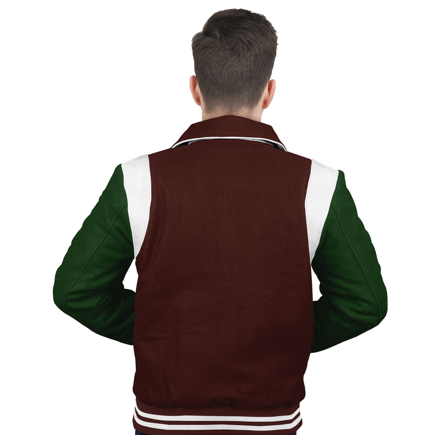 Forest Green-Wool Sleeves & Wool Body (Retro)