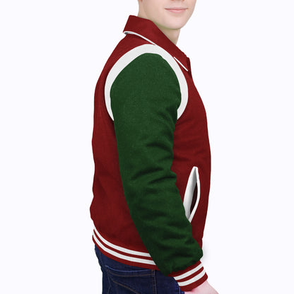 Forest Green-Wool Sleeves & Wool Body (Retro)