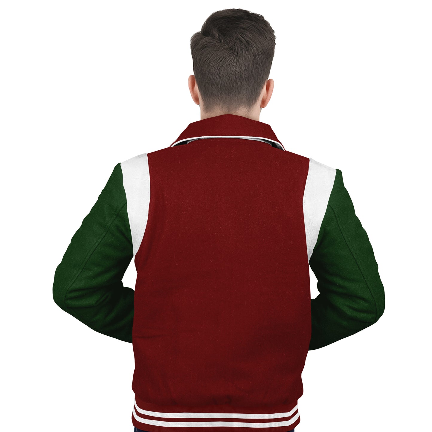 Forest Green-Wool Sleeves & Wool Body (Retro)