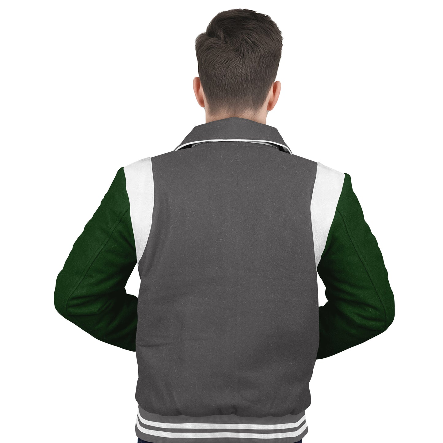 Forest Green-Wool Sleeves & Wool Body (Retro)