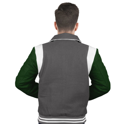 Forest Green-Wool Sleeves & Wool Body (Retro)