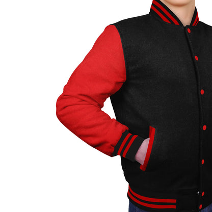 Red-Wool Sleeves & Wool Body